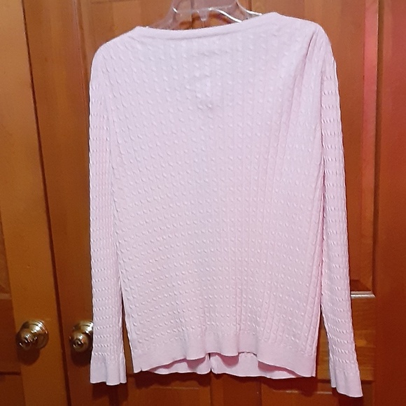 Tommy Hilfiger Pink Cardigan Sweater - Picture 3 of 4